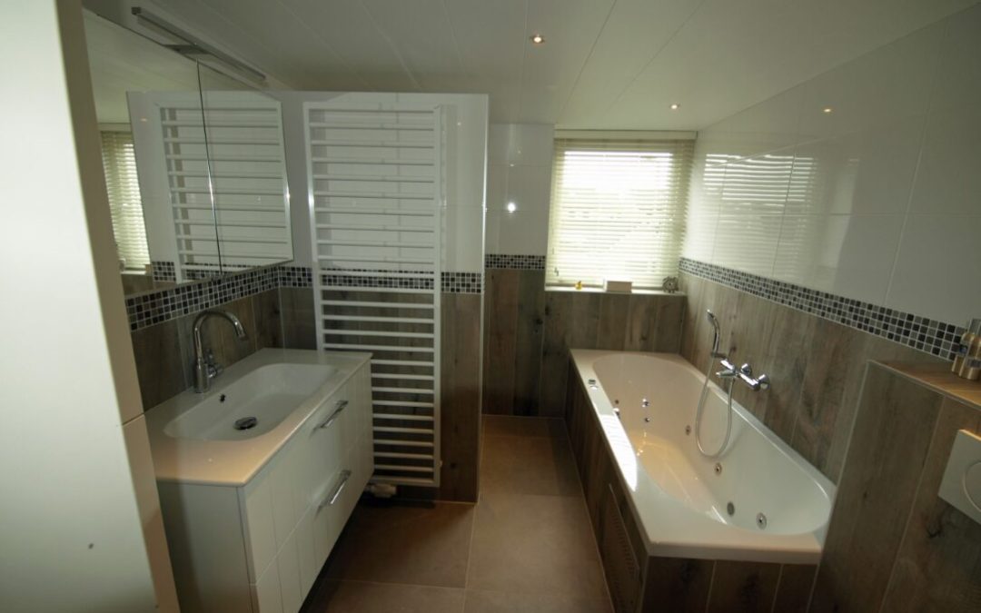 Een nieuwe badkamer in Staphorst