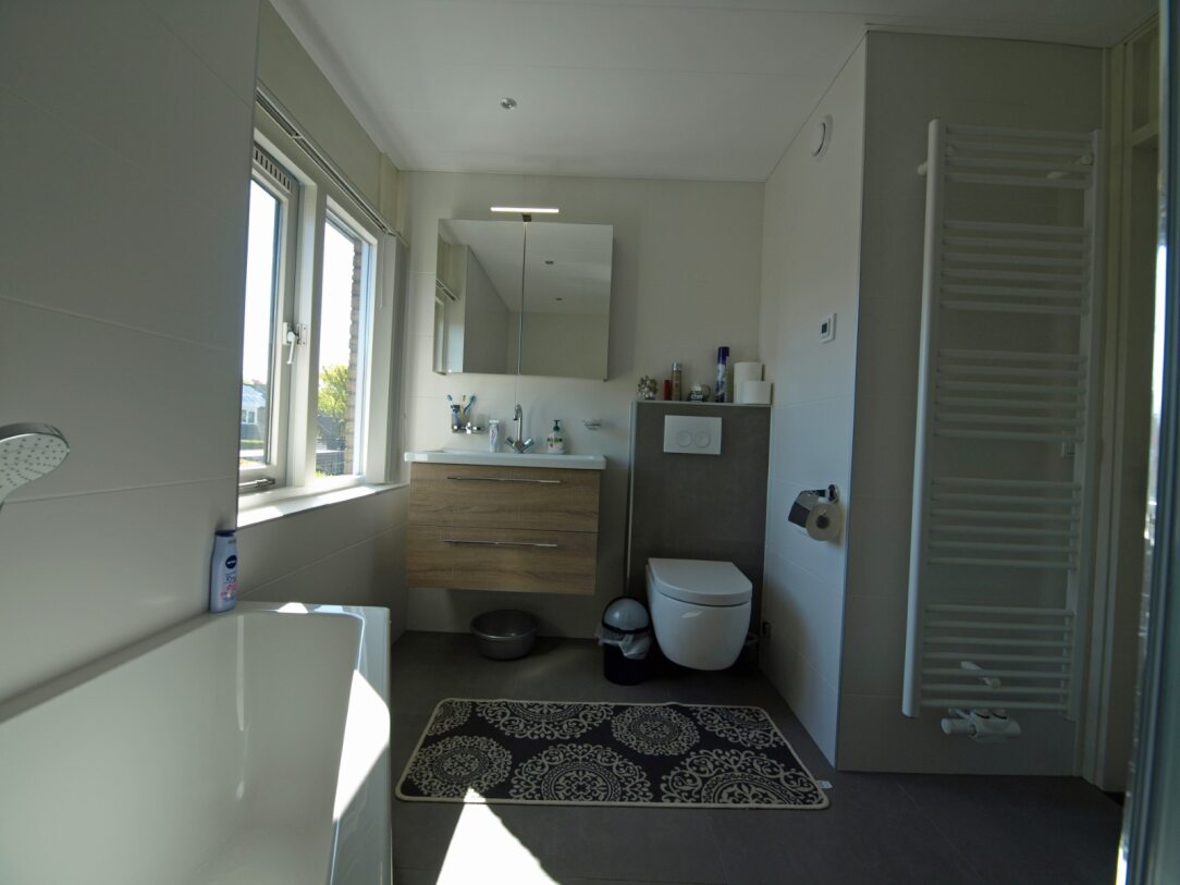 Een badkamer in Nieuwleusen