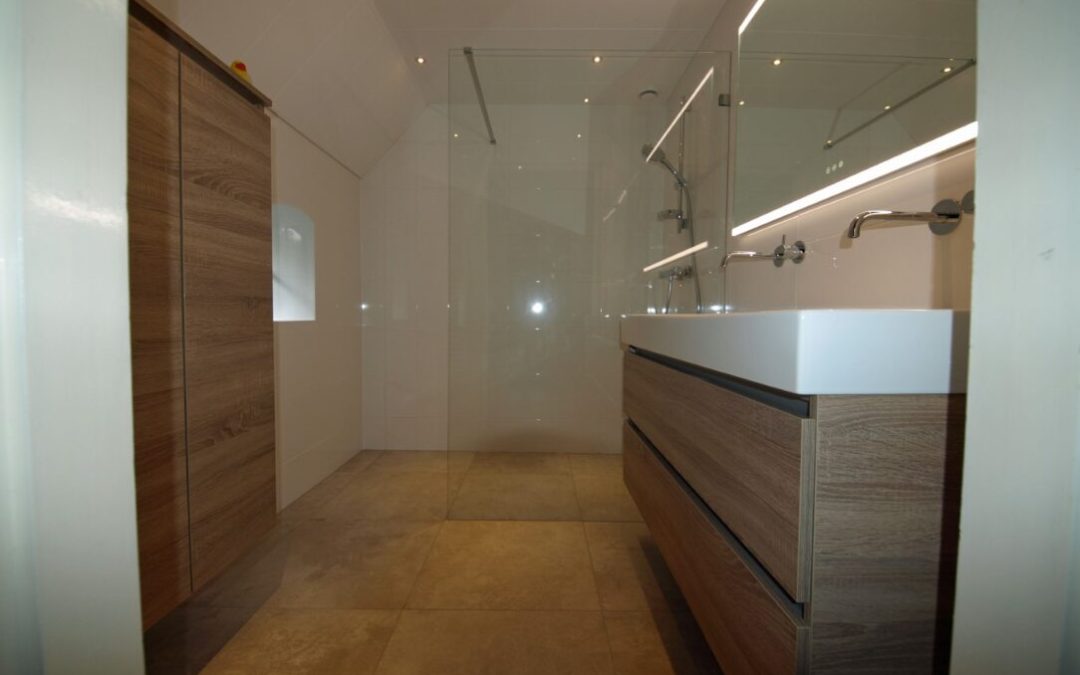Een badkamer in Ruinerwold