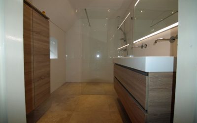Een badkamer in Ruinerwold