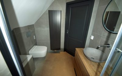 Een badkamer in Giethoorn