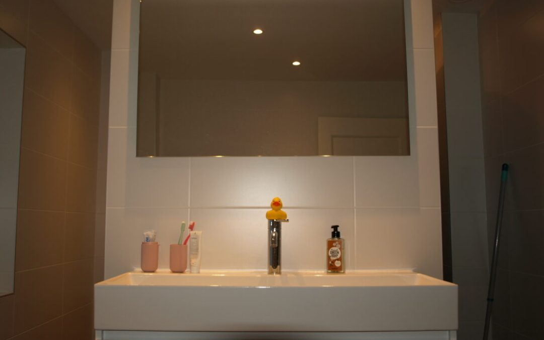 Een badkamer in Zwolle